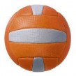 EDLER KUNSTLEDER VOLLEYBALL BALL ORANGE / SILBER