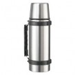 ISOLIERFLASCHE THERMOKANNE KANNE FLASCHE METALL 1 L