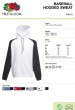 KAPUZE BASEBALL SWEATSHIRT FRUIT OF THE LOOM S M L XL XXL