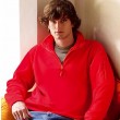 ZIP NECK FLEECE SWEAT FRUIT OF THE LOOM S M L XL XXL