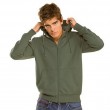 HANES BEEFY KAPUZENJACKE SWEATJACKE KAPUZE SWEATSHIRT