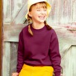 KINDER SWEATSHIRT SET-IN FRUIT OF THE LOOM 104-164