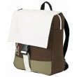 RUCKSACK MODISCHER BACKPACK TASCHE BRAUN BEIGE GR�N