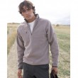 KARIBAN MENS HERREN FLEECE SWEAT JACKET GLACIER