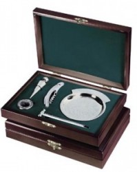 KOMPLETTES WEIN SET WEINSET IN HOLZBOX