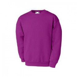 SV KINDER SWEATSHIRT FRUIT OF THE LOOM SET-IN LILA 128