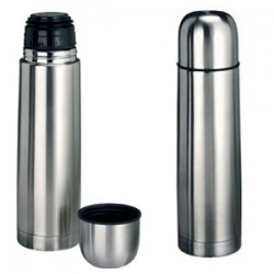 ISOLIERFLASCHE THERMOKANNE KANNE FLASCHE METALL 0,5 L