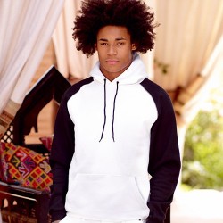 KAPUZE BASEBALL SWEATSHIRT FRUIT OF THE LOOM S M L XL XXL
