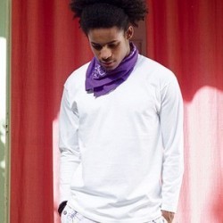 10 PREMIUM LANGARM T-SHIRT FRUIT OF THE LOOM WEI� S-XXL